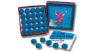 Коробка наклеек для кия "Elk Master" 14 мм (50 шт)
